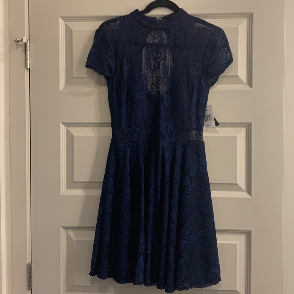 NWT Navy Lace Dress